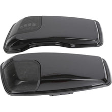 HECASA Saddlebag Speaker Lid w/ 5"x7" Speaker Grille (Pair) Compatible with 2014-2023 Harley Davidson Touring FLT FLHT FLHTCU FLHRC Road King Road Glide Street Glide Electra Glide Ultra-Classic