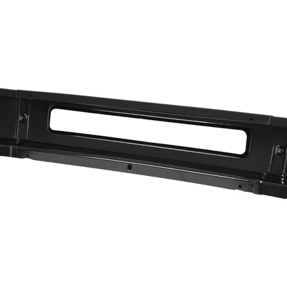 ALMULOO Front Bumper Face Bar+Bracket Compatible with 2008-2014 Ford E-150/E-250 and 2008-2019 Ford E-350 E-450 Super Duty Replace 8C2Z17757APTM 8C2Z17B884A 8C2Z17B883A FO1002409 FO1066176 FO1067176