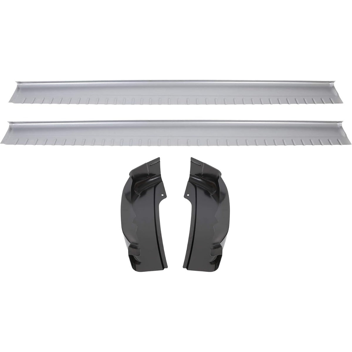 Rocker Panels Extended Cab & Cab Corners Compatible with 99-07 Chevy Silverado GMC Sierra 4DR Extended Cab (Pair) 2 Packages
