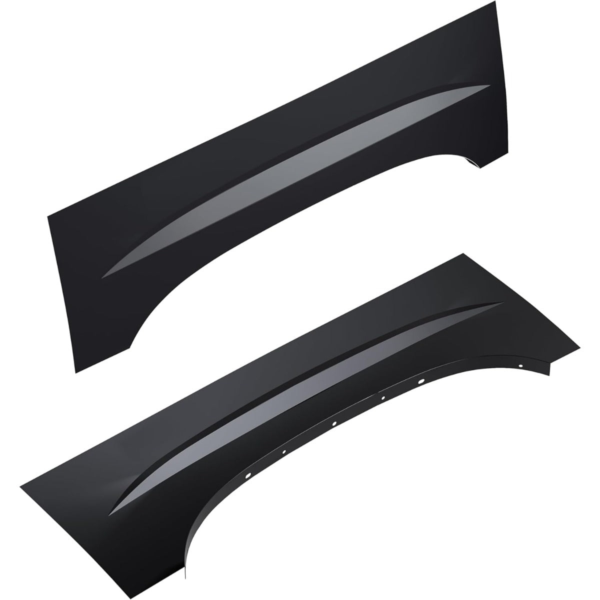 Rear Bed Wheel Arch Repair Panel Compatible with 1999-2007 Chevy Chevrolet Silverado GMC Sierra 1500 2500 3500 Pickup, Upper Wheel Quarter Patch Panel Driver & Passenger Side LYAM-370