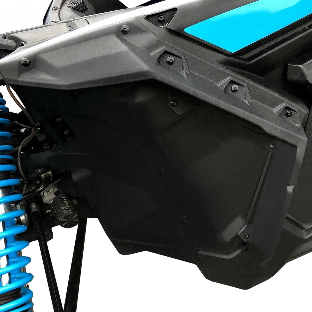 ECOTRIC Extended Fender Flares Compatible with 2017-2025 Can Am Maverick X3 Max/RR/Turbo/ 1000 Max Front & Rear Mud Flaps Mud Guard Replacement for 715002973 (6PCs)