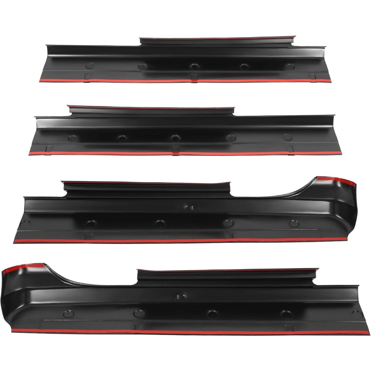 4PCS Rocker Panel Guard Compatible with 2014-2018 Chevy GMC