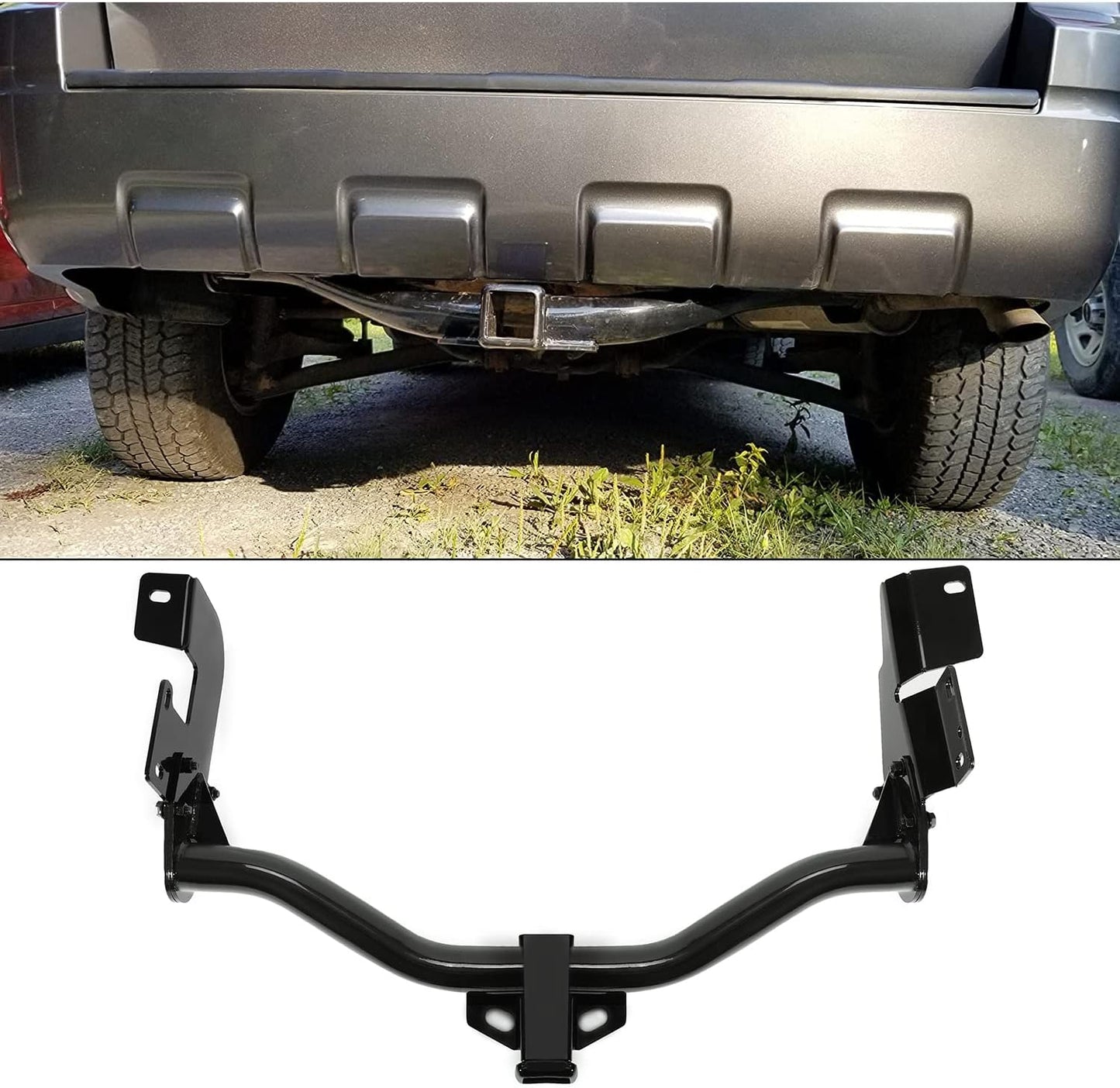 Class 3 Trailer Tow Hitch Replace for 13650 Compatible with 2005-2012 Ford Escape 2005-2011 Mazda Tribute and Mercury Mariner Trailer Hitch with 2inches Receiver LYAM-508S