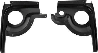 Speaker Pods Compatible with 1994-2023 EZGO TXT Replacement for 627153 Golf Cart Black Texture Pair ABS Speaker Stands LYMP-140