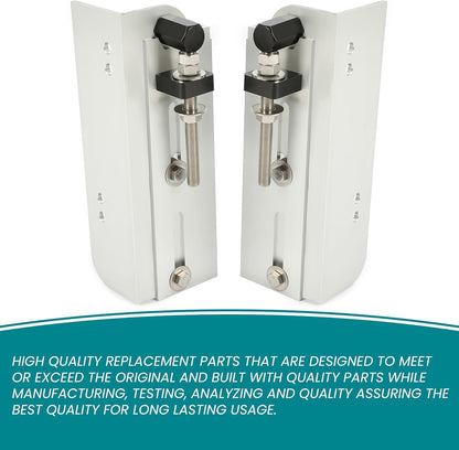 Jack Plate Adjustable 6inches Set Back JPL4000 Outboard Motor Boat Power Lift Aluminum 150 Maximum Horsepower New Factory Style LYOM-065