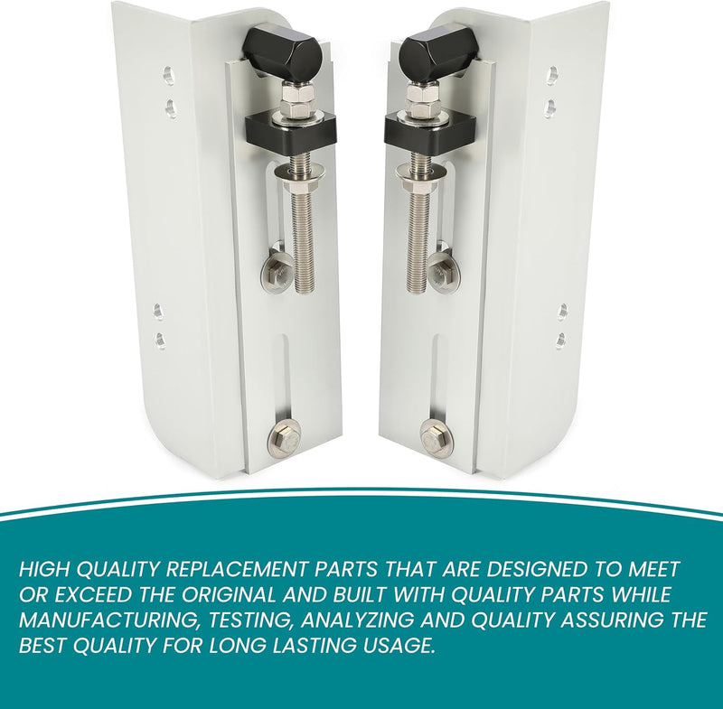 Kojem Jack Plate Adjustable 6'' Set Back JPL4000 Outboard Motor Boat Power Lift Aluminum 150 Maximum Horsepower New Factory Style LYOM-065