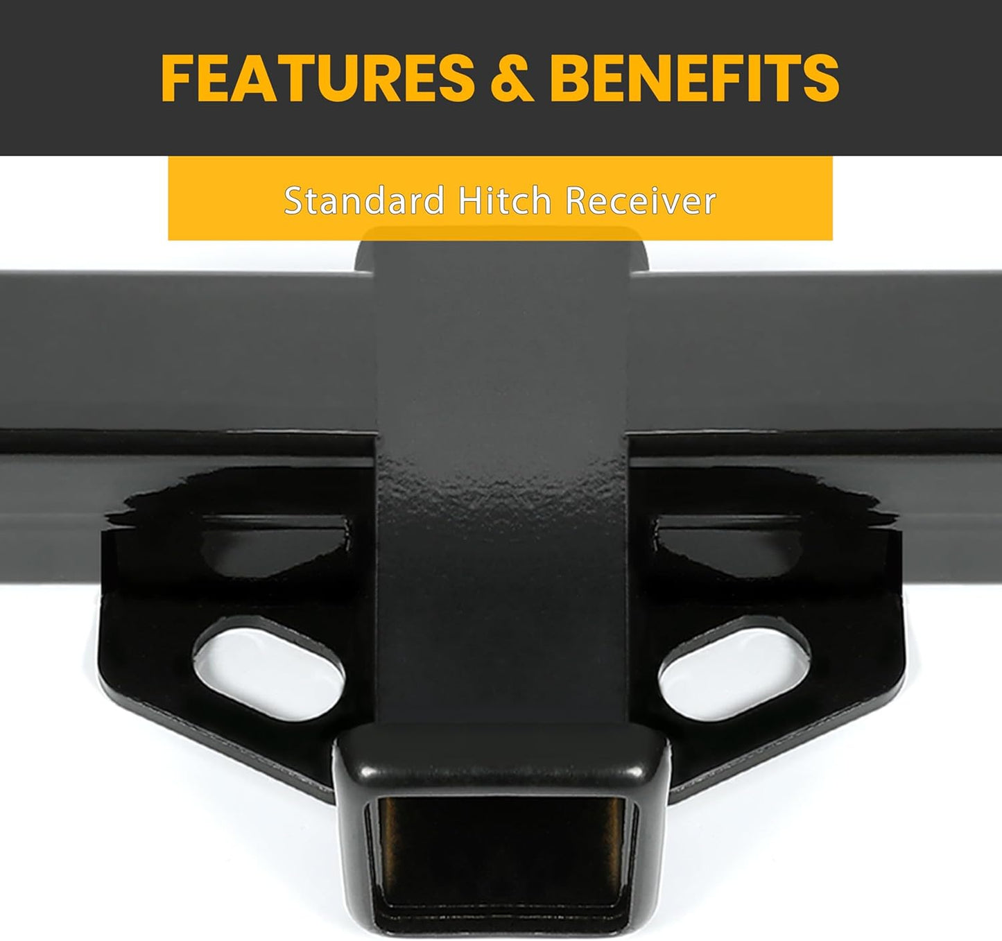 2 Inch Class 3 Tow Trailer Hitch Receiver Compatible with 1983-2011 Ford Ranger 1994-2009 Mazda B2300 B3000 B4000 Pickup LYAM-494S