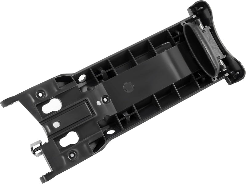 KUAFU Center Console Lid Armrest Sliding Mechanism Accessory Compatible with 2006 2007 2008 2009 2010 2011 Honda Civic Plastic Black LYAP-839-1