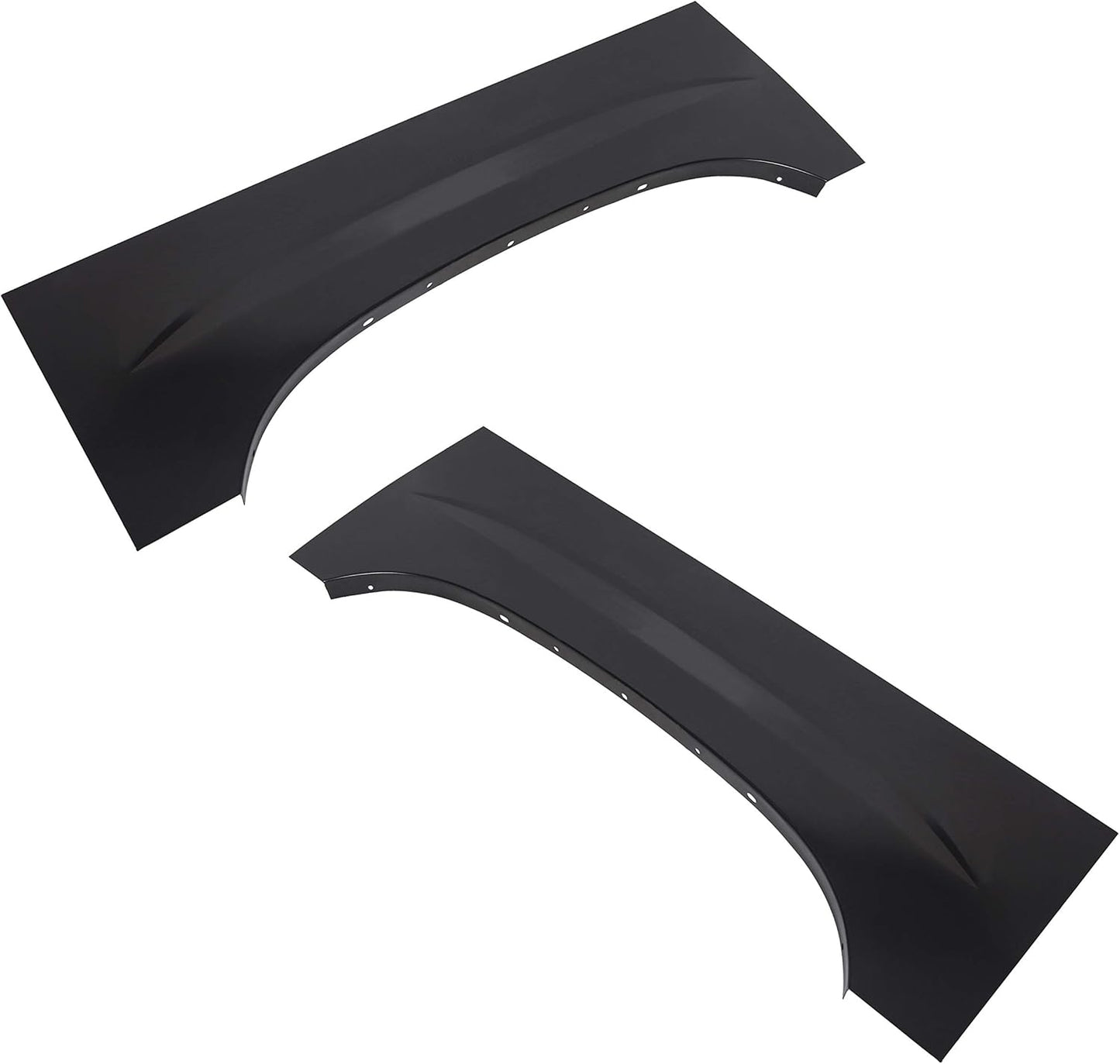 Wheel Arch Repair Panel Upper Rear Compatible with 1999-2006 Chevy Silverado GMC Sierra Pair