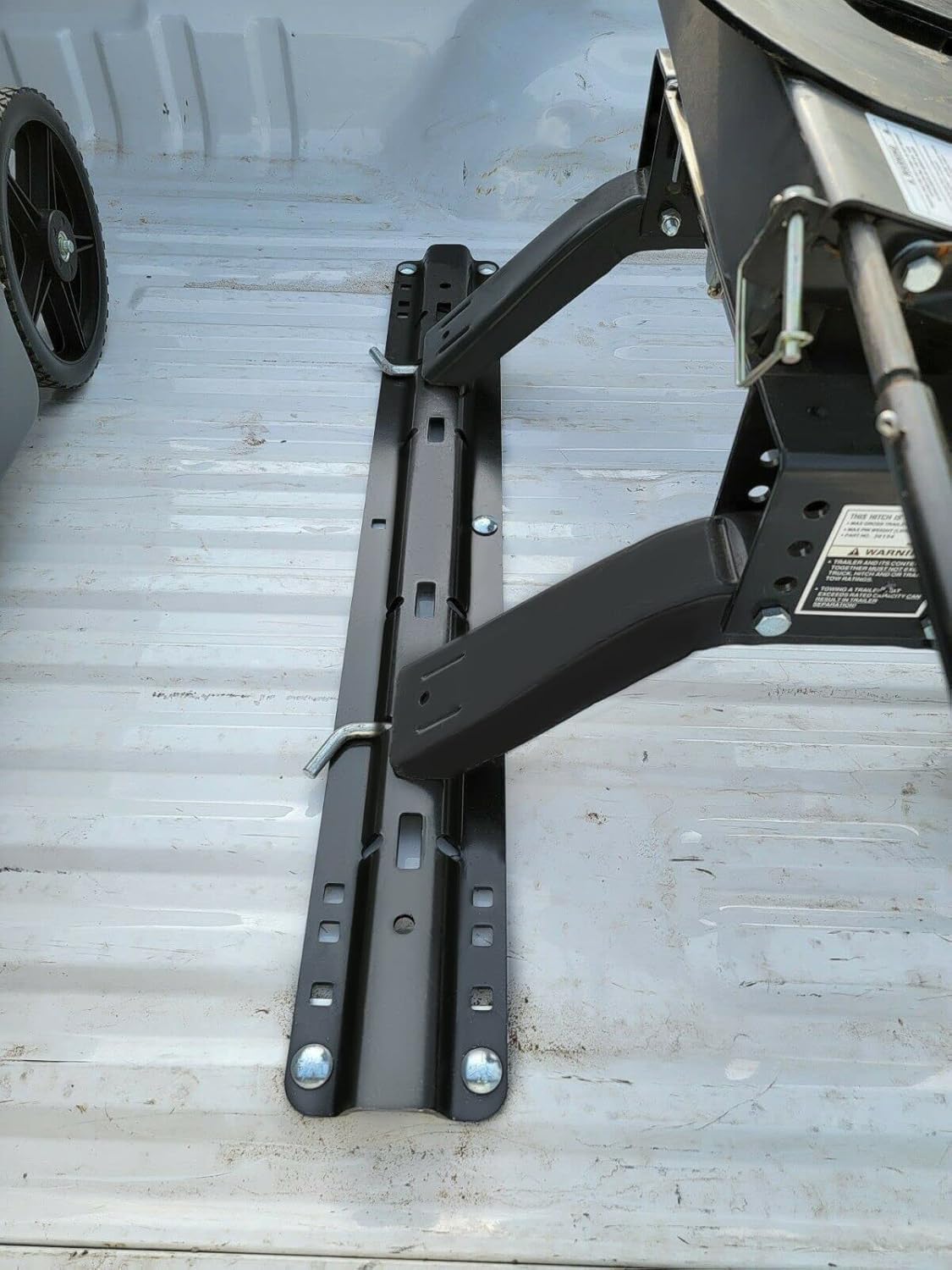 Fifth 5th Wheel Trailer Hitch Mount Rails and Brackets W/Installation Kits for Full-Size Trucks LYAM-317-2T