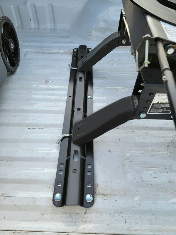 Fifth 5th Wheel Trailer Hitch Mount Rails and Brackets W/Installation Kits for Full-Size Trucks LYAM-317-2T