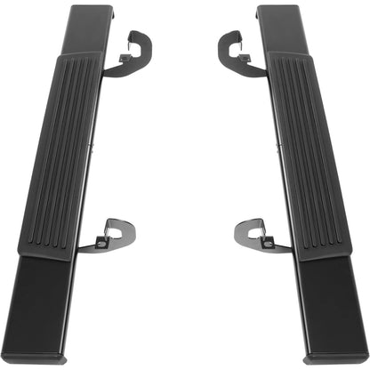 ALMULOO Side Steps Compatible with 19-25 Silverado/Sierra HD Regular Cab