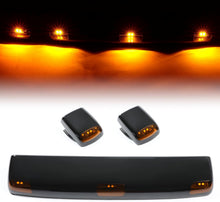HECASA LED Roof Marker Lights Compatible with 2015-2019 Chevy Chevrolet Silverado Sierra 2500 HD 3500 HD Cab Marker Top Clearance Running Lights Amber Light Replacement for 23463750 22794642