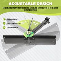 Load image into Gallery viewer, KUAFU 39.75inches 3 Point Sleeve Hitch Rear Blade Compatible with ATV UTV Garden Tractors Lawn Mower Tractor Attachments Behind Rear Sleeve Hitch Tow Blade LYOM-248
