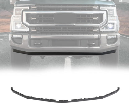 Front Lower Deflector Valance Panel Compatible with 2020-2022 Ford F250 F350 F450 F550 Super Duty LC3Z-17626-CA Bumper Valance (Tremor Package Only) Plastic (PP) Black LYAP-X1131