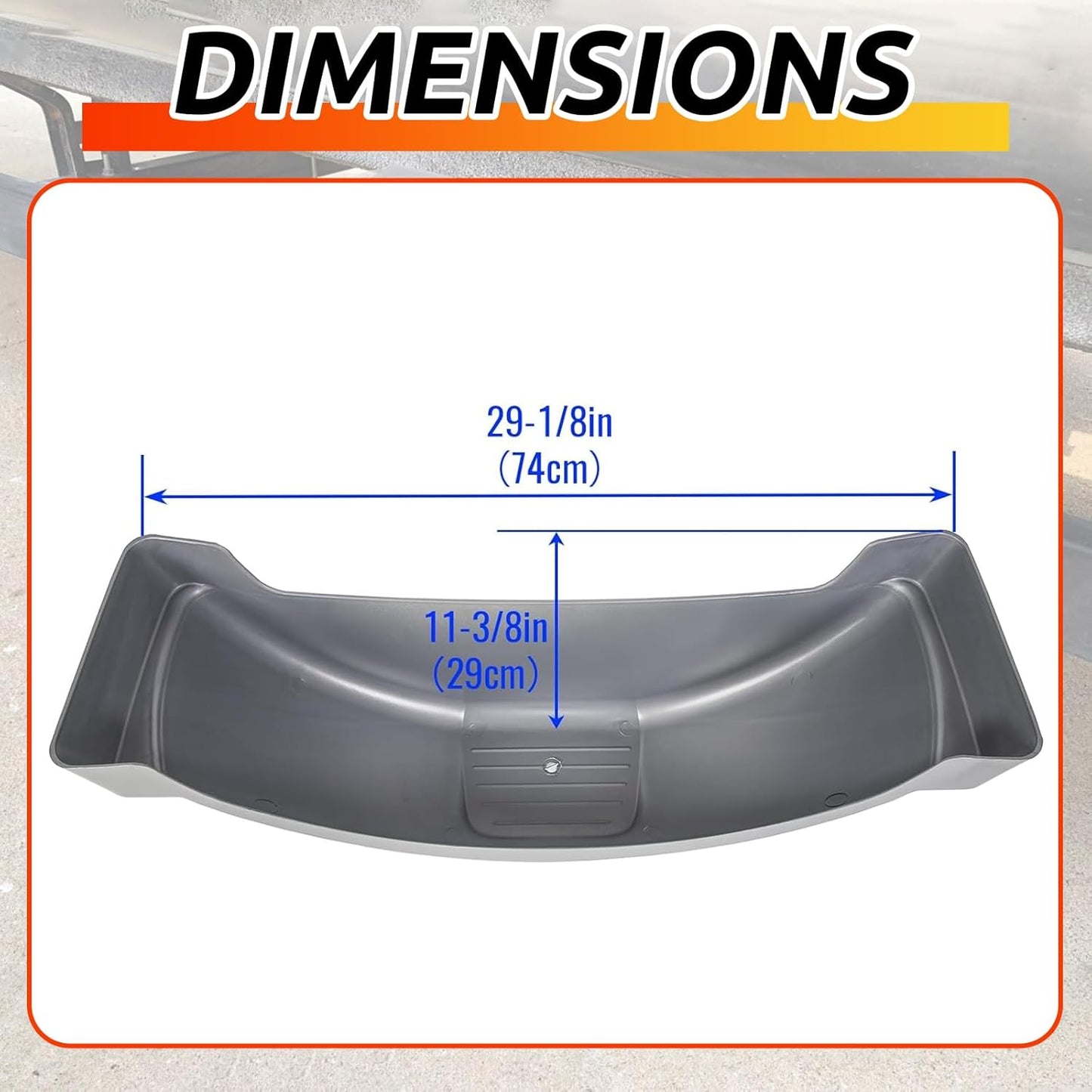 Single AXLE Trailer FENDERS 13 Inches Wheels Tires (Set of 2)