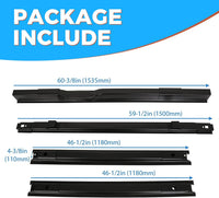 Load image into Gallery viewer, Short Bed Crossmember Kit Compatible with 1999-2018 Ford F-250 F-350 F-450 Super Duty Replacement for BC3Z9911215B F81Z9911215BA Bed Rails LYAM-256
