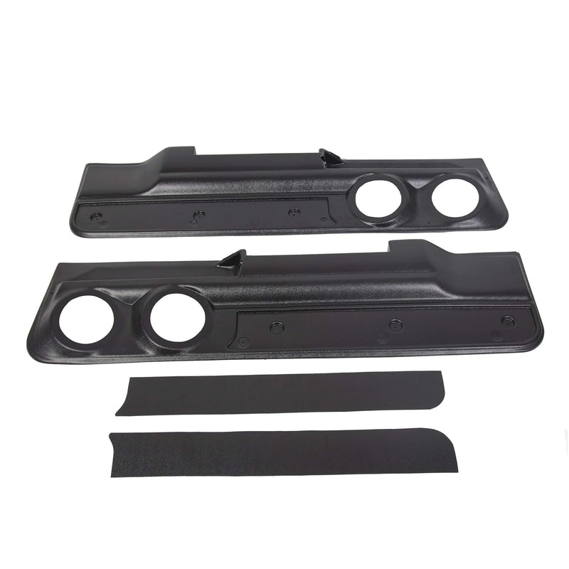 KUAFU Lower Door Panel Set 2-Speaker Door Panel Compatible with 1978-1988 Monte Carlo Malibu (2dr) & El Camino Cutlass Regal LYAP-453S