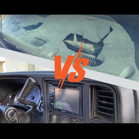 Load image into Gallery viewer, Kojem Double DIN Dash Bezel Cover Kit Compatible With 1999-2002 GM Full-Size Trucks SUV&#39;s Chevy Silverado Sierra Car Stereo Radio Replacement for 15731974 15772850 Matte Black LYAP-371
