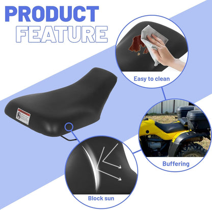 Complete Seat Set New Compatible with 2004-2006 Honda TRX 350 TRX350 Rancher 2004-2007 Rancher 400 Comfy Sturdy LYCP-107S