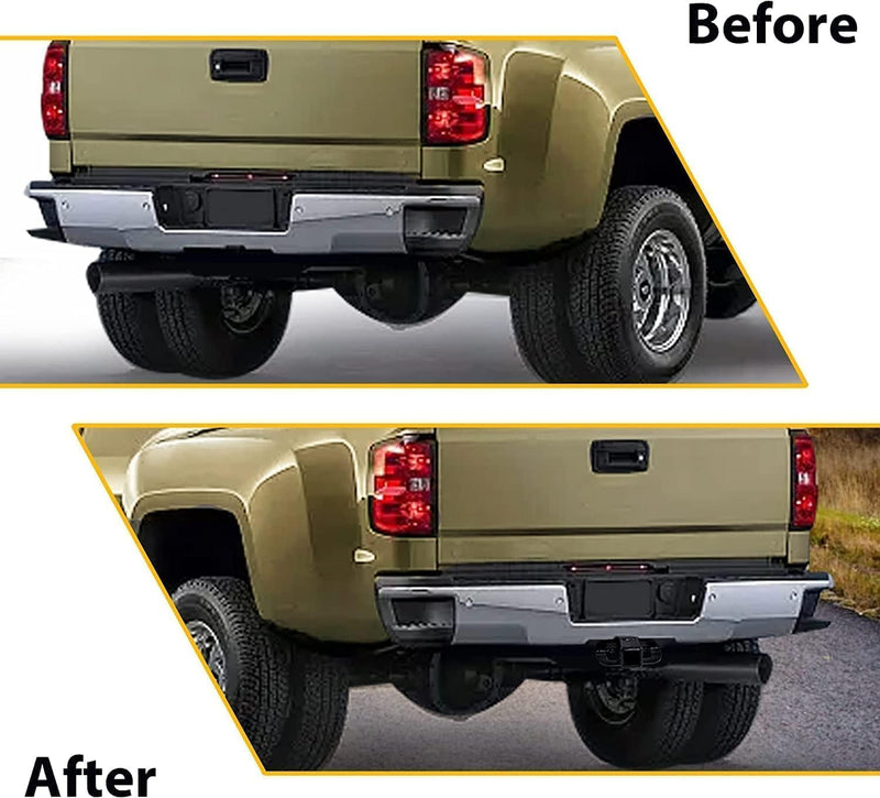 Class 5 Trailer Tow Hitch W/2-Inch Receiver Compatible with Chevrolet Silverado GMC Sierra 2500HD 3500HD 2001-2010 Replacement for 41944 LYAM-451S