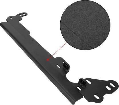 Steering Box Brace Compatible with 1984-2001 Cherokee XJ Steel W/Sector Shaft Support Steel Powder Coated Black LYAM-061