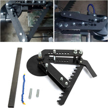 Tube and Pipe Bender Black Oxide Coating Steel Manual Hand Bender Tubing Tube Bender Pipe Bender Replace for WFB2 LYOM-001