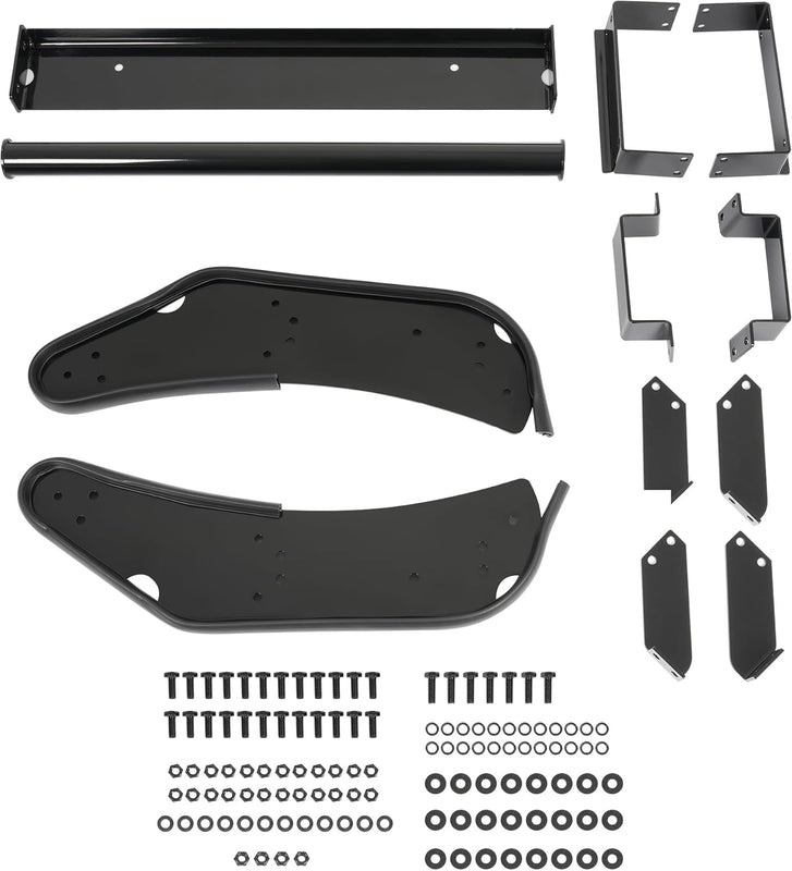 KUAFU Grille Brush Guard Compatible with 2011-2015 Ford Explorer Front Grill Push Bar Black Steel Powder Coated Heavy Duty Bull Bar LYAM-X1066