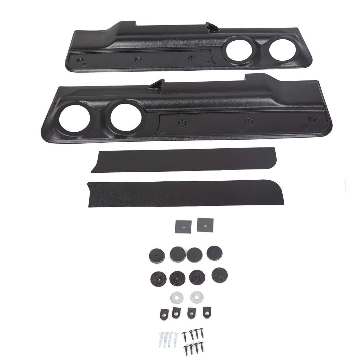 Lower Door Panel Set 2-Speaker Door Panel Compatible with 1978-1988 Monte Carlo Malibu (2dr) & El Camino Cutlass Regal LYAP-453S