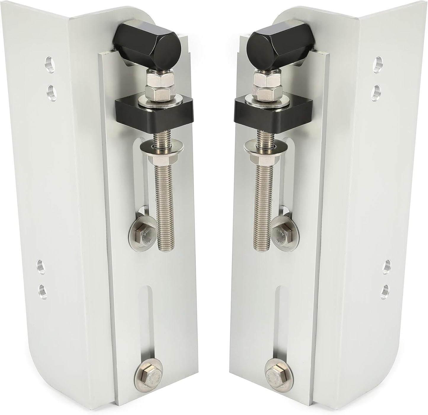 Jack Plate Adjustable 6inches Set Back JPL4000 Outboard Motor Boat Power Lift Aluminum 150 Maximum Horsepower New Factory Style LYOM-065