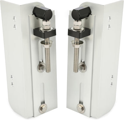 Jack Plate Adjustable 6inches Set Back JPL4000 Outboard Motor Boat Power Lift Aluminum 150 Maximum Horsepower New Factory Style LYOM-065