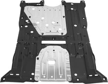 Engine Splash Shield Plate Compatible with 2013-2015 Honda Civic Replacement for 74110TR3A20 Front Lower Silvery Aluminium Center Engine Cover Undercar Shield Guard Assembly LYAM-582-1