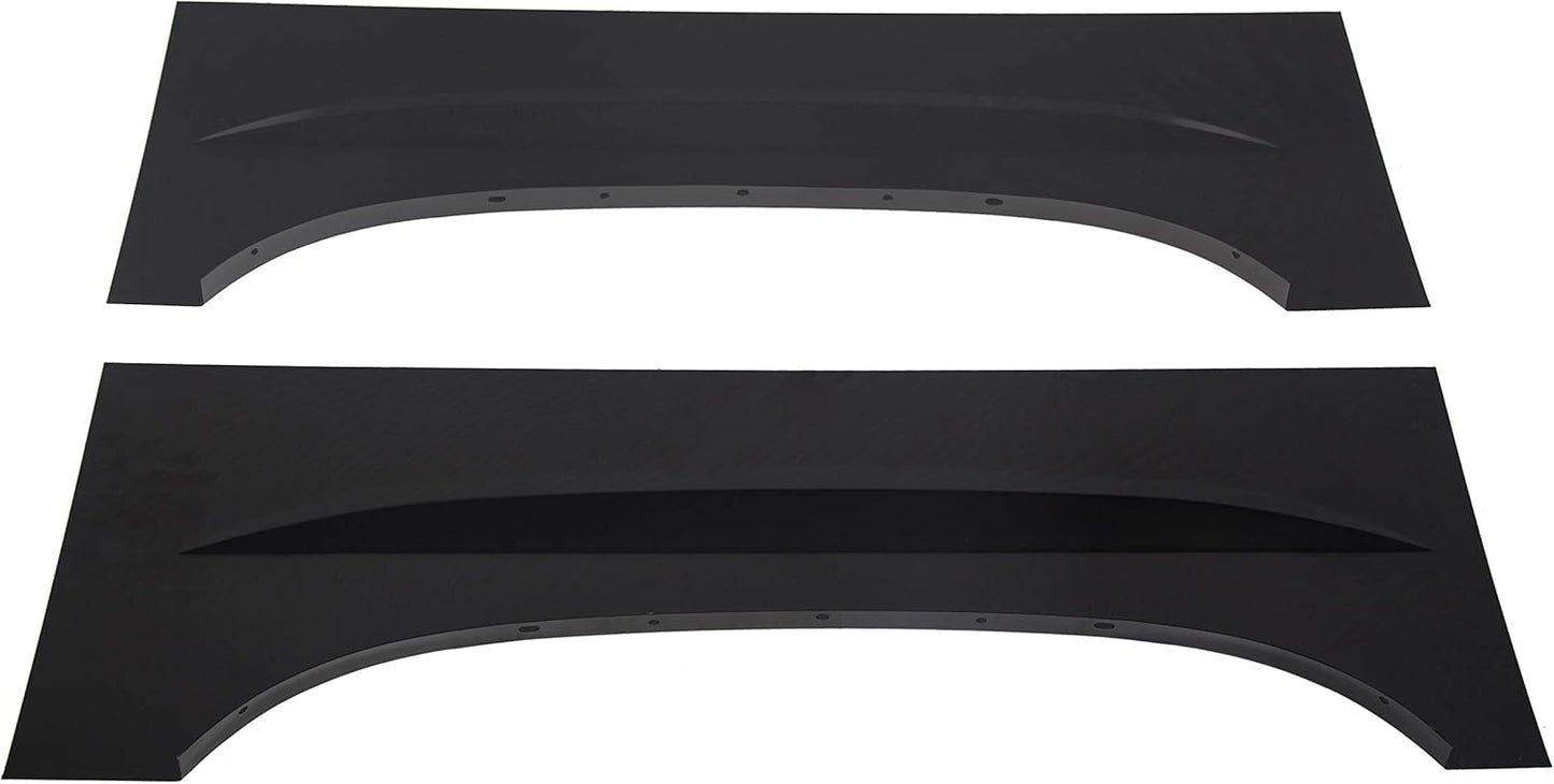 Wheel Arch Repair Panel Upper Rear Compatible with 1999-2006 Chevy Silverado GMC Sierra Pair
