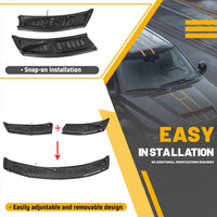 Load image into Gallery viewer, KUAFU Windshield Wiper Cowl Cover Panel Compatible with 2015-2020 Ford F150 Replacement for FL3Z15022A69B Left &amp; Right Front Windshield Wiper Cowl Grille Insert Panel LYAP-321
