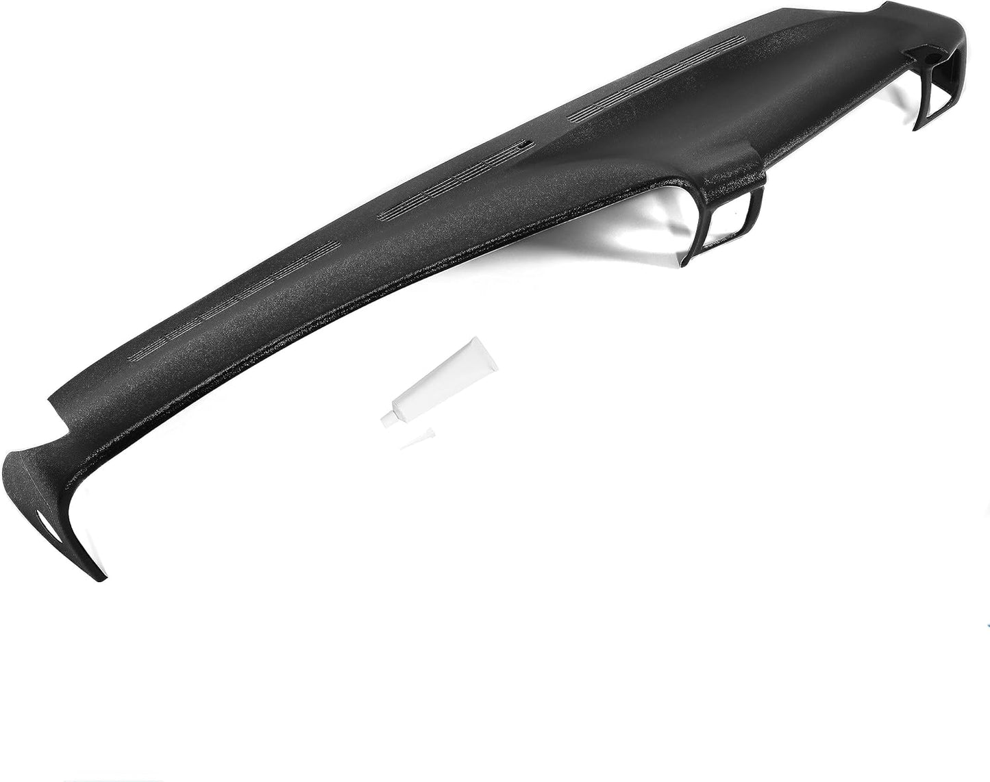 Molded Dash Board Cover Black Dashboard Cap Compatible with 1999-2007 Chevrolet Silverado GMC Sierra
