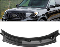 Load image into Gallery viewer, Windshield Wiper Cowl Panel Grille Compatible with 2011-2019 Ford Explorer &amp; 2013-2019 Ford Police Interceptor Utility Replacement for BB5Z-78022A68-AA Air Inlet Window Cover Unfinished Plastic LYAP-X1344
