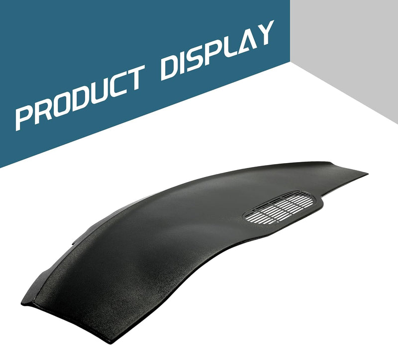 KUAFU Dash Cover Compatible with 1997-2002 Camaro or Pontiac Firebird Molded Dashboard Cover Overlay Instrument Panel Bezel Black LYAP-294S