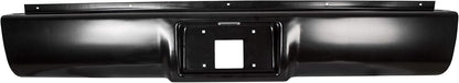 Rear Roll Pan Bumper Steel W/Light & Box Compatible With 1988 1989 1990 1991 1992 1993 1994 1995 1996 1997 1998 Chevy C1500 C2500 C3500 K1500 K2500 K3500 LYAM-404S
