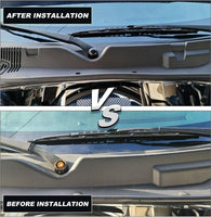 Load image into Gallery viewer, HECASA Windshield Wiper Cowl Compatible with 2008-2019 Dodge Challenger Replace for Part 5028757AG 5028757AH 5028757AG Outer Grille Panel Cover LYAP-315
