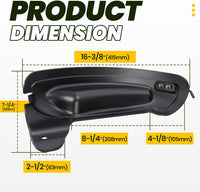 Load image into Gallery viewer, KUAFU Tractor Mulching Cover Compatible with Lawn Mowers w/ 42inches &amp; 46&#39;&#39; Decks Cub Cadet RZT-42 Troy-Bilt TB46 Craftsman T2100 Replacement for 631-05195A Mulch kit Mulch Plug Attachment Black Plastic PP LYMP-187
