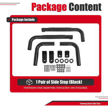 Running Board Step Compatible with 1994-2002 Ram 1500/2500/3500