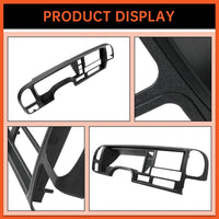 Load image into Gallery viewer, Double Din Dash Panel Compatible with 1995-2002 GMC Truck SUV Radio Stereo Wire Harness Trim Bezel Panel Kit LYAP-018
