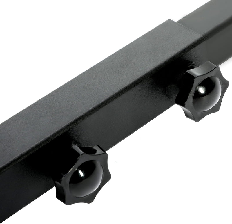 HECASA Adjustable Gun Rack Carrier 23-31 Inch Universal Compatible with Polaris Ranger Kawasaki Mule UTV Overhead Roof Gun Holder LYPS-068