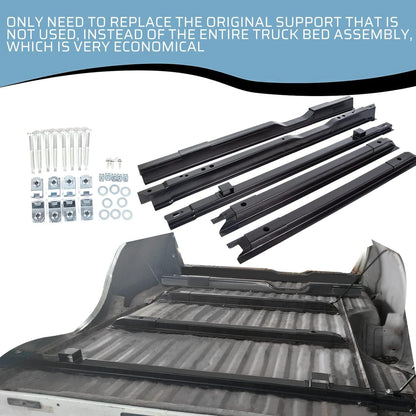 Long Bed Crossmember Kit 8ft Compatible with 1999-2018 Ford F250 F350 2008-2016 Ford F450 Long Truck Floor Support Replacement for BC3Z9911215A/ YC3Z9911215BA LYAM-390