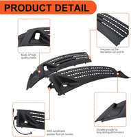 Load image into Gallery viewer, Windshield Wiper Cowl Cover Panel Compatible with 2004-2008 Ford F150 2006-2007 Lincoln Mark LT Outer Window Wiper Cowl Grille Replacement for 4L3Z-15022A69-AA &amp; 4L3Z-15022A68-BA LYAP-243S
