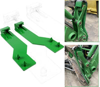Load image into Gallery viewer, Tractor Loader Quick Tach Weld On Mounting Brackets Compatible with John Deere Tractor Loaders LYJD-008
