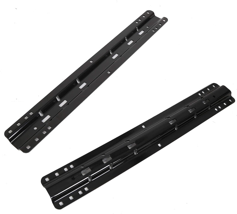 Fifth 5th Wheel Trailer Hitch Mount Rails and Brackets W/Installation Kits for Full-Size Trucks LYAM-317-2T