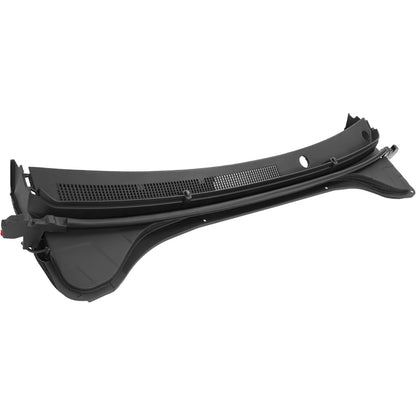 Windshield Wiper Cowl Panel Compatible with 2017-2018 Hyundai Elantra Replacement for 86150F3000 Air Inlet Grille Window Panel Cowl Cover PP Plastic