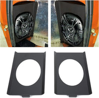 Load image into Gallery viewer, Behind Seat Speaker Brackets Compatible with 1973-1987 Chevy/GMC C10 Pickup for 6x9 Speakers Square Body Replacement LYAM-145S
