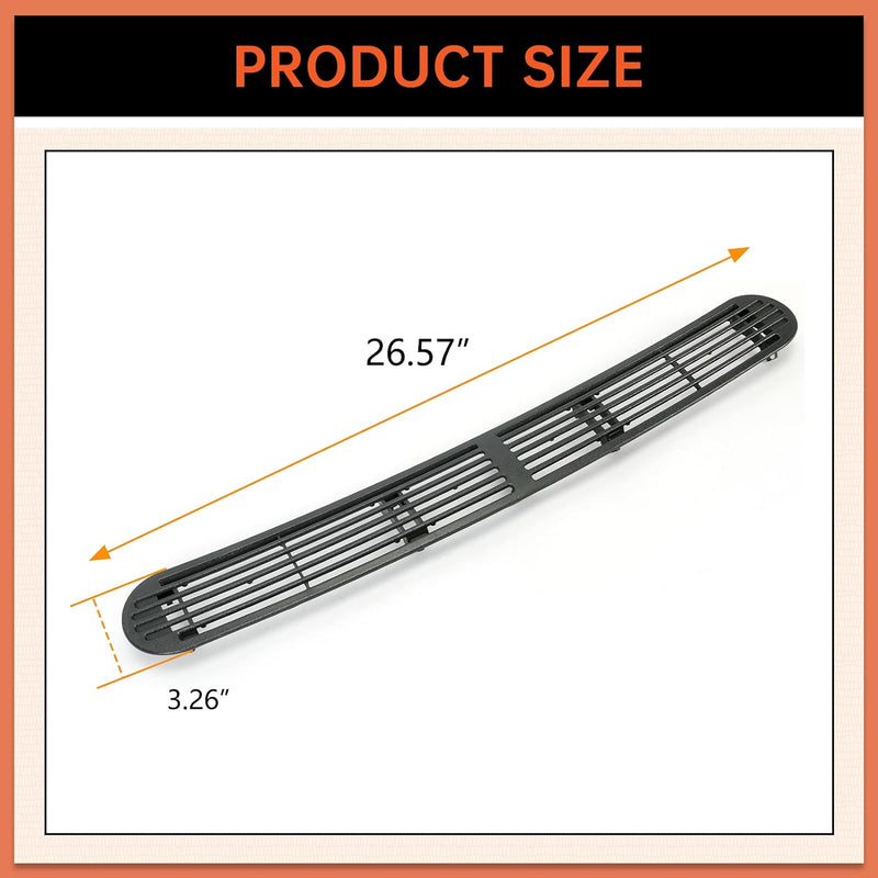 Dash Defrost Vent Cover& Speaker Grill Set Compatible with 1998-2005 Chevy Chevrolet S10 GMC Jimmy Sonoma Oldsmobile Bravada Blazer (2 Packages) LYAP-266S-3